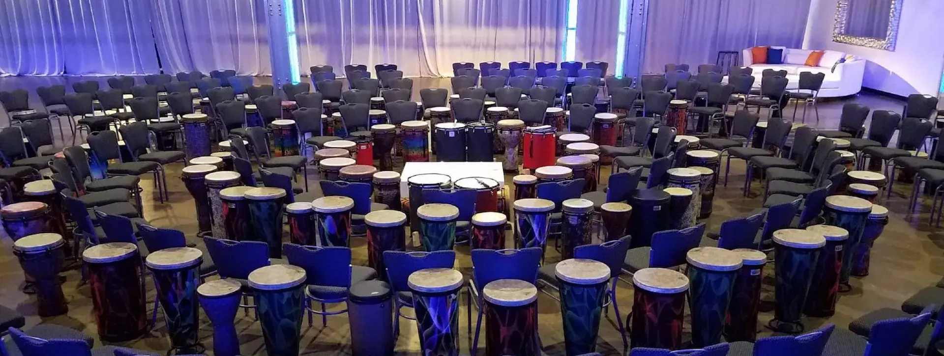 Unique Event Drum Circle Corporate Meeting Downtown Indianapolis