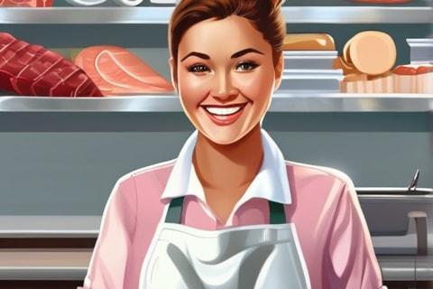 Portrait of Lupe Ortega, counter and catering manager