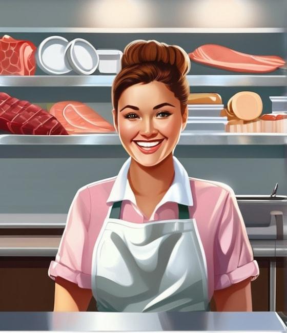 Portrait of Lupe Ortega, counter and catering manager