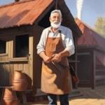 Portrait of Hank Whitfield, smokehouse specialist