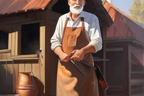 Portrait of Hank Whitfield, smokehouse specialist