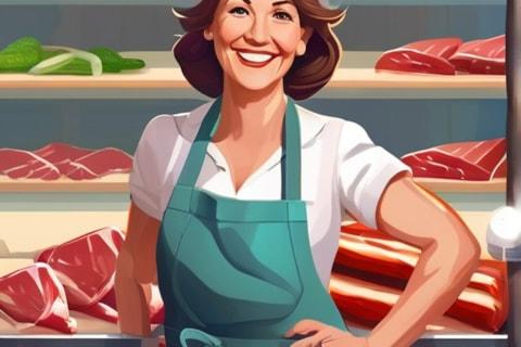 Portrait of Marie Vaughn, operations manager