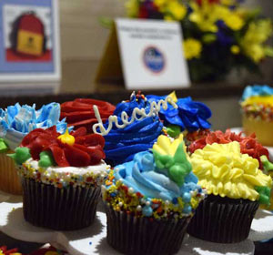 Social Event celebrates with colorful cupcakes at The Willows in Broad Ripple