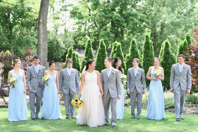 Bridal Party Wedding Gardens Gallery Photo