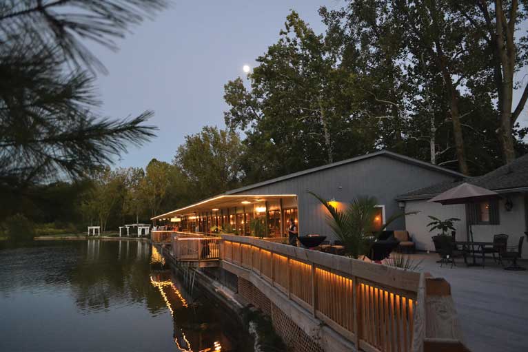 The Lodge at The Willows is a lakefront venue and can host any corporate, wedding, or social event