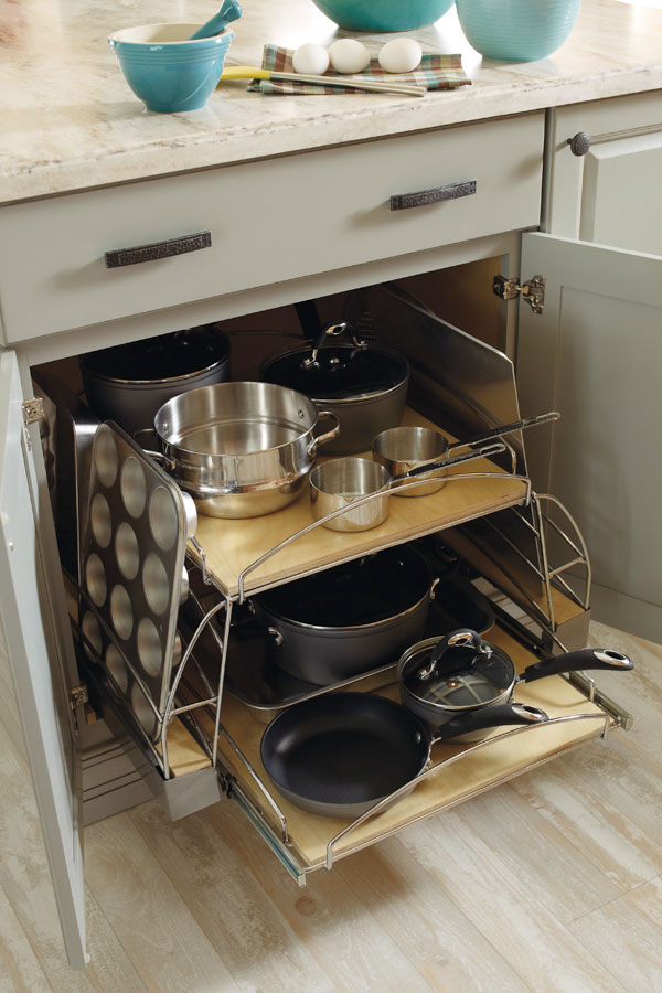 Pull-down Cabinet Shelf - Organization - Diamond