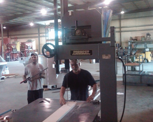 Refractory Engineers & Ceramic Technology Band Saw