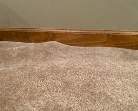 Carpet ripple in Indianapolis home
