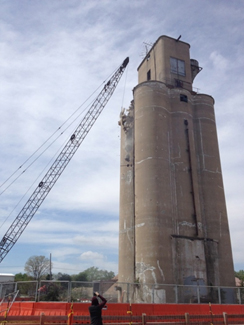 Grain Elevator Demolition (Carmel, Indiana)