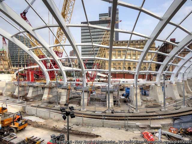 New Roof at Manchester Victoria Station