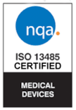 ISO 13485:2016 certified by NQA