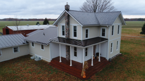 Residential Metal Roofing and Siding - Three Rivers Michigan - Integral Roofing