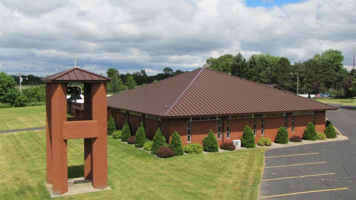 Steel Church Roof (Integral Roofing Three Rivers Michigan)