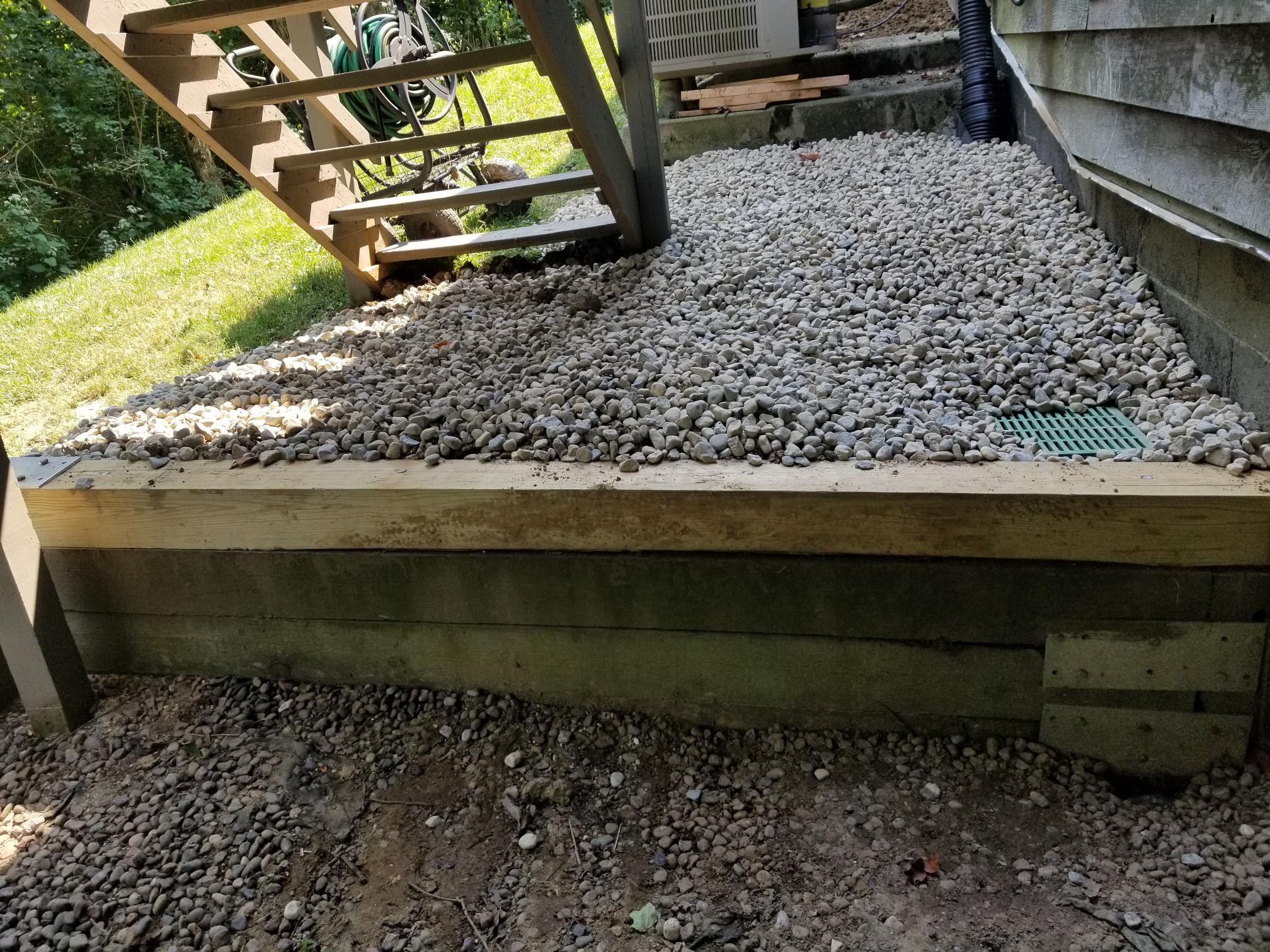 Indianapolis (Lawrence) French Drain Project