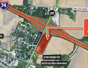 Commercial Real Estate Property - 8675 S SR 39 - Lizton Indiana