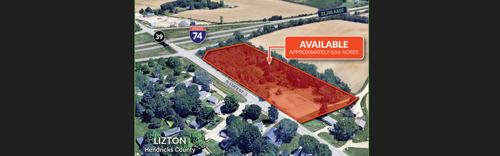 Commercial Real Estate Property In Lizton Indiana - Peacock Companies