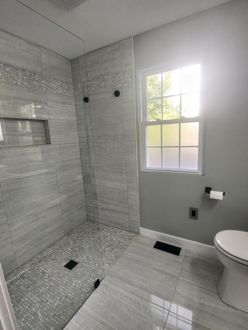 Bathroom Shower Remodel After Photos - Liberty Remodeling (Springfield, Ohio)