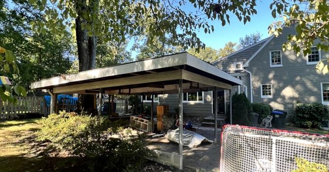 Construction Remodeling Project - Double Car Port & Upper Level Office - Northern Virgina - BME Corp
