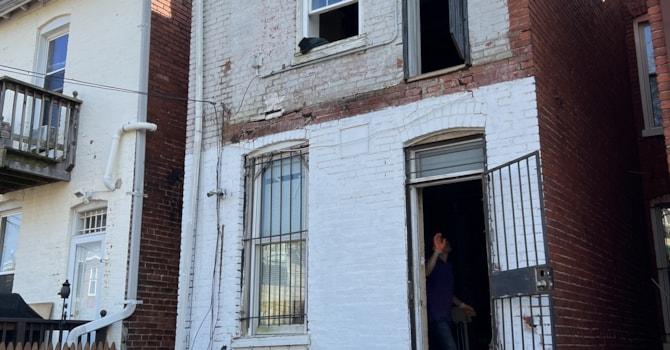 Fire Restoration and Home Remodeling in Purcellville Virginia - Before Photo - BME Corp