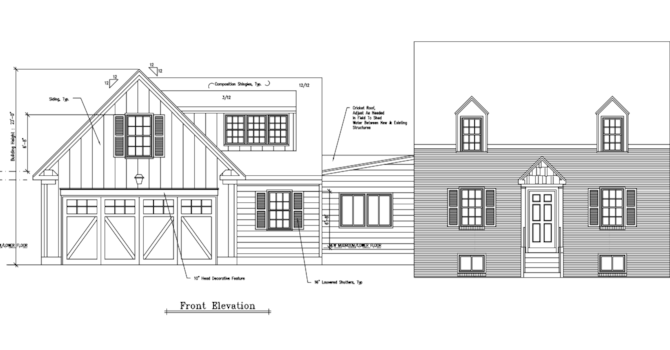 Car Port & Office Remodel Drawings 4 - Northern Virginia - BME Corp