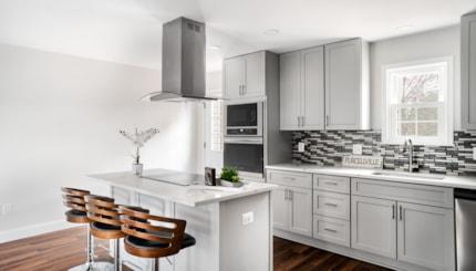 Home Remodel in Purcellville Virginia - Custom Kitchen Design and Installation - BME Corp