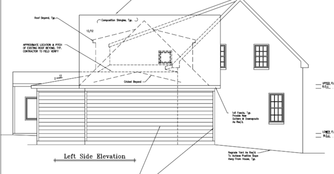 Car Port & Office Remodel Drawings 2 - Northern Virginia - BME Corp