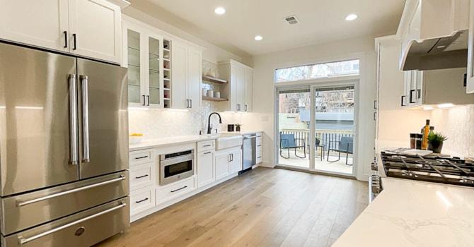 Contemporary Kitchen Remodeling - Truxton Circle Neighborhood - Washington DC - BME Corp