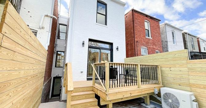 Contemporary Home Renovation - Exterior View - Truxton Circle Neighborhood - Washington DC - BME Corp