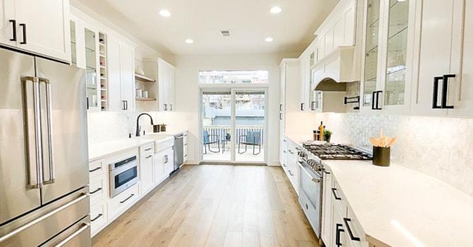 Contemporary Kitchen Remodel - Truxton Circle Neighborhood - Washington DC - BME Corp
