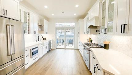 Contemporary Kitchen Remodel - Truxton Circle Neighborhood - Washington DC - BME Corp