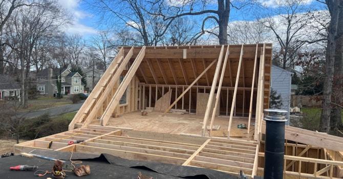 Remodeling Project In Process - Double Car Port & Upper Level Office - Northern Virgina - BME Corp