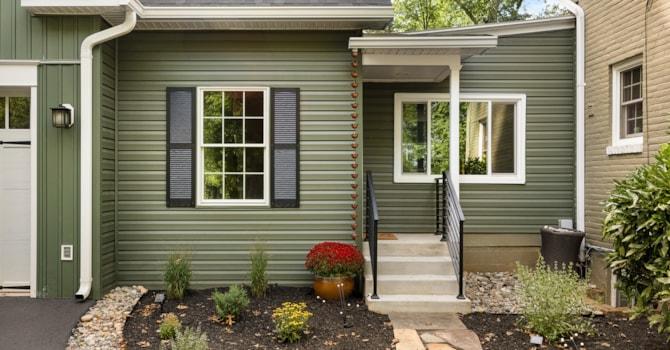 Exterior Remodeling Project - Double Car Port & Upper Level Office - Northern Virgina - BME Corp