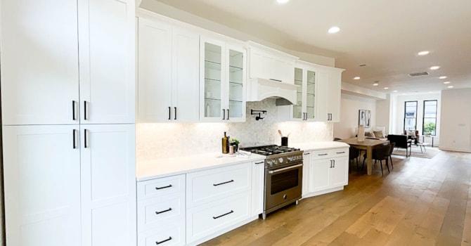 Contemporary Kitchen Remodel Project - Truxton Circle Neighborhood - Washington DC - BME Corp