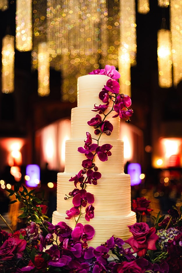 Wedding Cake at The Indiana Roof Ballroom (downtown Indianapolis)