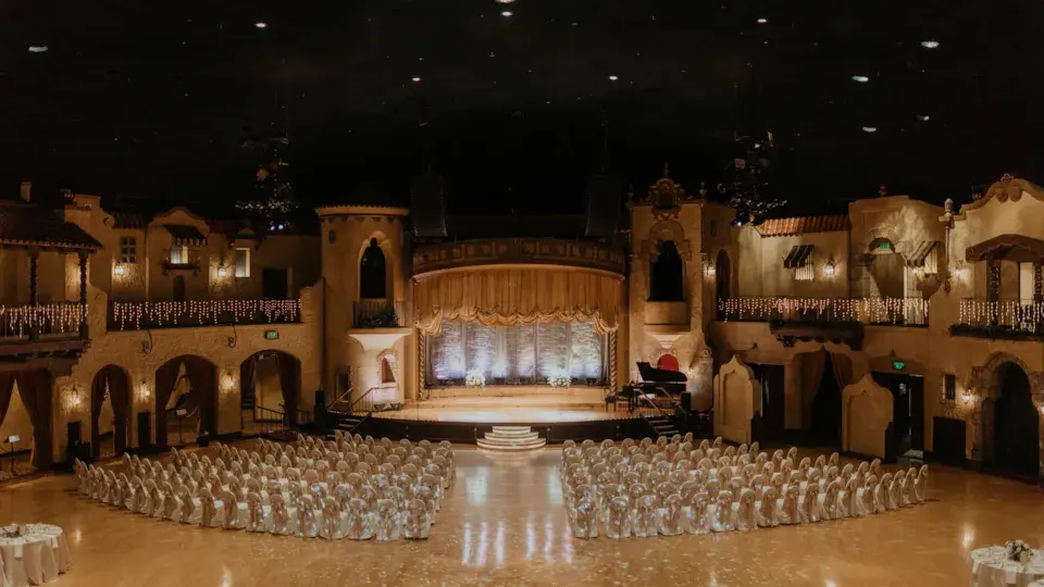 Balcony View of ballroom