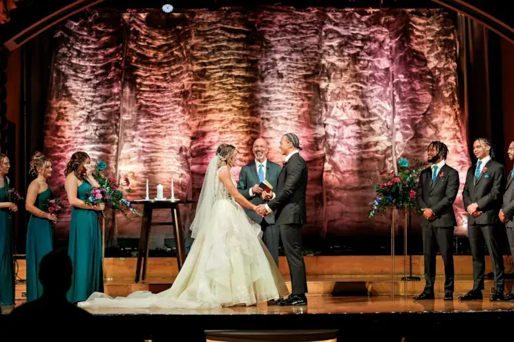 McKenna-haase-Zavier-scott-Indiana-Roof-ballroom-wedding-ceremony