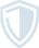 Shield icon in blue to represent security