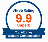Carlock Legal has a 9.9 Rating on Avvo making Charles Carlock a Top Rated Workers Compensation Lawyer