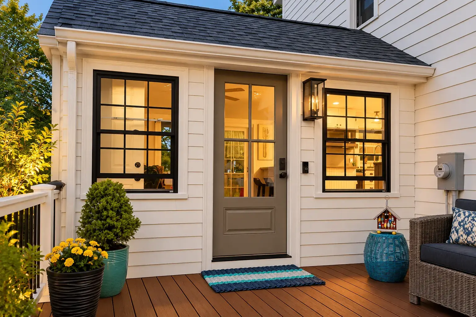 Marshfield Deck - Windows - Doors Project - South Shore Window & Door