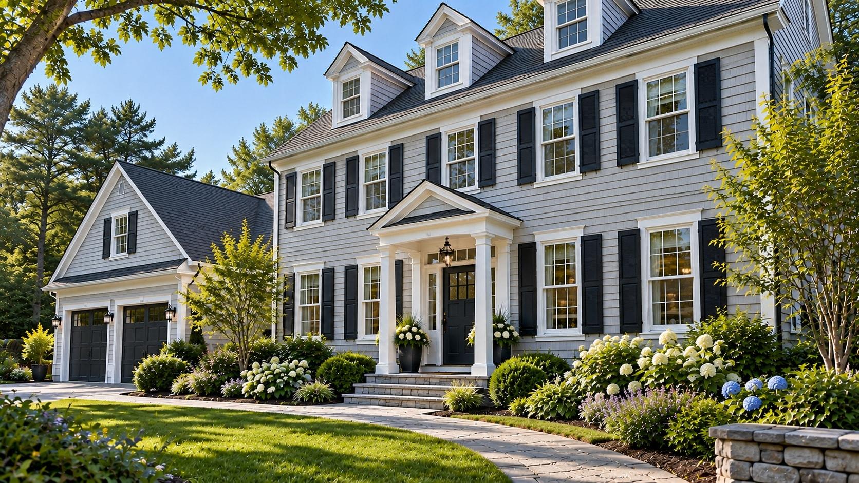 Colonial Home Window Installation - South Shore Window & Door