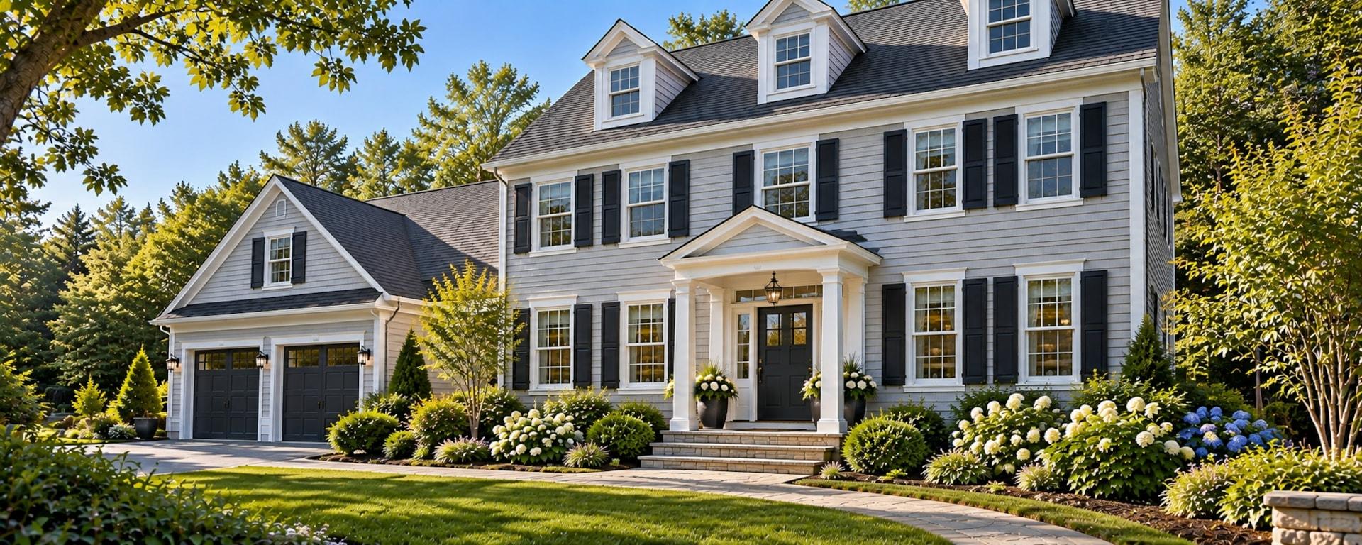 Colonial Home Window Installation - South Shore Window & Door (10 - 4 Banner)