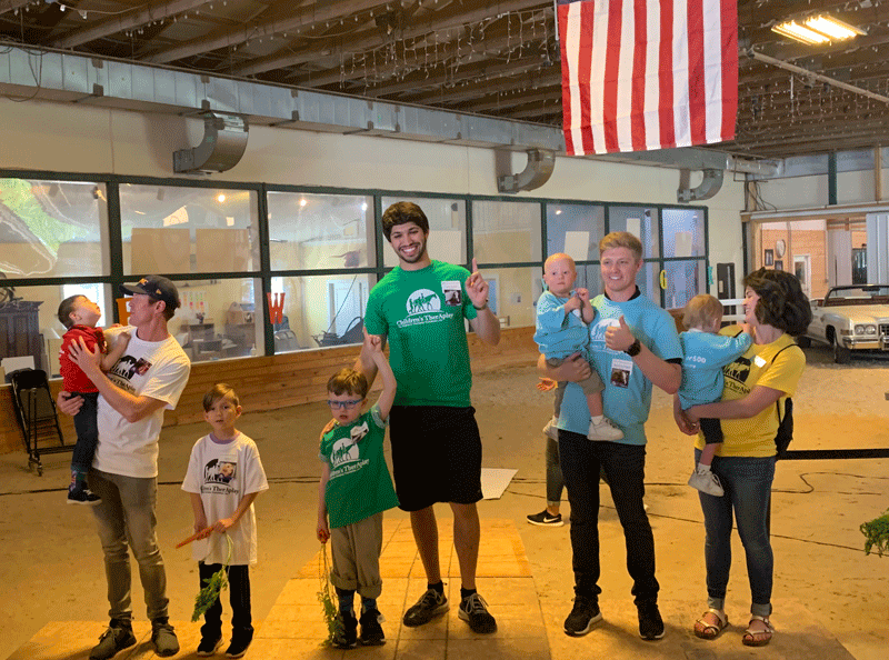 The Children's Theraplay #Horsepower500 2019 Medal Podium