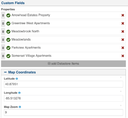 Custom Object Fields in a Datastore in Marketpath CMS