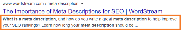 The Importance of Meta Descriptions