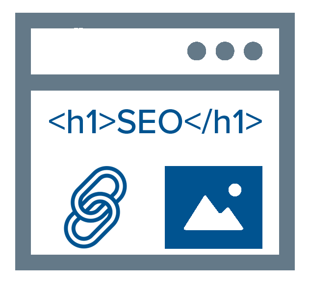 Marketpath CMS makes it easy to configure on-page SEO elements like Headings, Image Alt, and Links