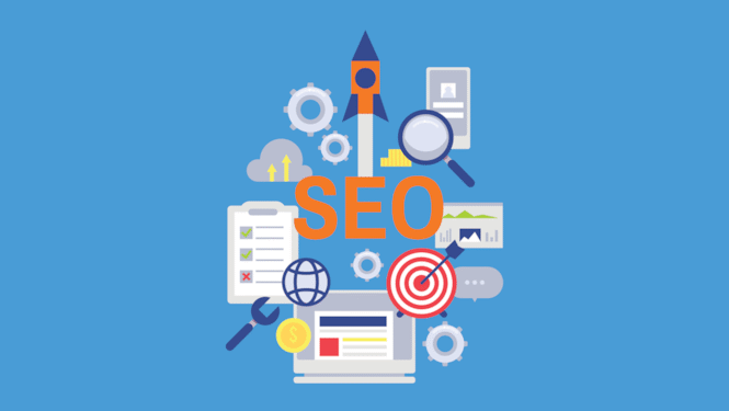 Search engine rankings are a result of optimizing, building links, and creating relevant content