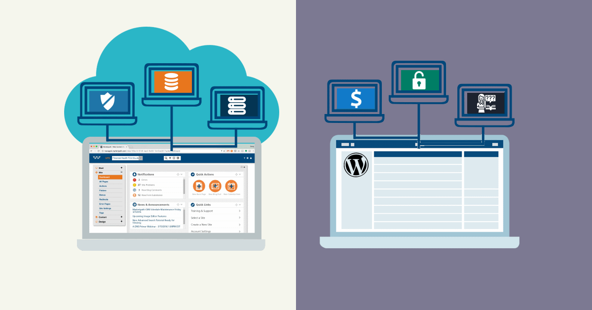 Fully managed vs self-hosted websites