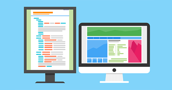 Dual screens for faster and easier development