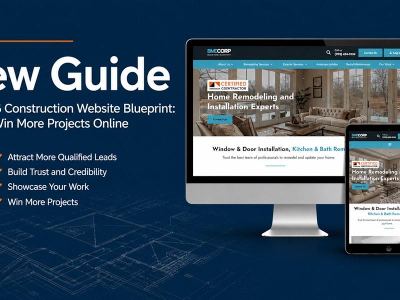 2026 Construction Website Blueprint - Guide To Enhanced Digital Presence and Lead Generation