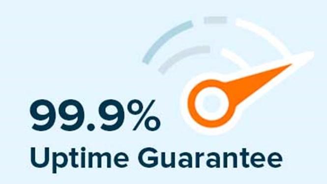 Marketpath CMS features a 99.9% website uptime guarantee